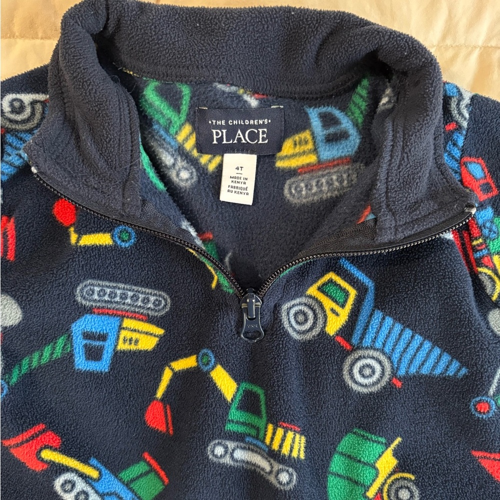 The Children’s Place 1/4 Zip Fleece - Picture 3 of 4